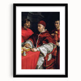 Renaissance Art Prints - Raphael’s Portrait of Pope Leo X and Cardinals