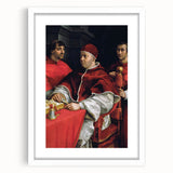 Renaissance Art Prints - Raphael’s Portrait of Pope Leo X and Cardinals