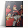 Renaissance Art Prints - Raphael’s Portrait of Pope Leo X and Cardinals