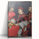 Renaissance Art Prints - Raphael’s Portrait of Pope Leo X and Cardinals