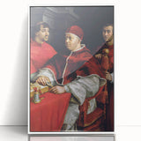 Renaissance Art Prints - Raphael’s Portrait of Pope Leo X and Cardinals