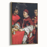 Renaissance Art Prints - Raphael’s Portrait of Pope Leo X and Cardinals
