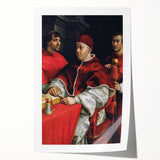 Renaissance Art Prints - Raphael’s Portrait of Pope Leo X and Cardinals