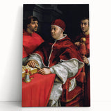 Renaissance Art Prints - Raphael’s Portrait of Pope Leo X and Cardinals