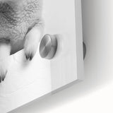 Bathroom Picture Frames - Minimalist Lamb Wall Decor for Modern Spaces