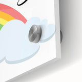 All Day Rainbow Wall Art - Kids Inspirational Playroom Decor
