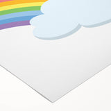 All Day Rainbow Wall Art - Kids Inspirational Playroom Decor
