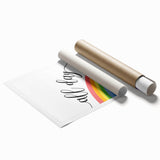 All Day Rainbow Wall Art - Kids Inspirational Playroom Decor