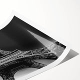 Extra large wall art featuring line art flowers in muted tones on a rolled canvas, ideal for large living room decor.