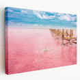 Large canvas print of a Yucatan, Mexico scenery in vibrant colors, suitable for kitchen wall art.