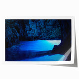 Rolled print of a South American landscape featuring lush greenery and florals, ideal for art wall dining room.