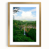 Extra large abstract art print featuring textured swirls in pastel shades, framed in gold, ideal for living room decor.