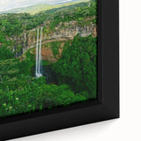 Extra large black wall art featuring a textured, colorful abstract design on a framed canvas, ideal for living room decor.