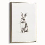 Winter landscape painting on framed canvas, featuring muted cool tones, ideal for bedroom wall decor.