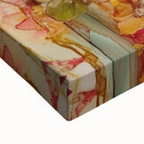 Vibrant Floral Abstract - Modern Living Room Canvas Wall Art