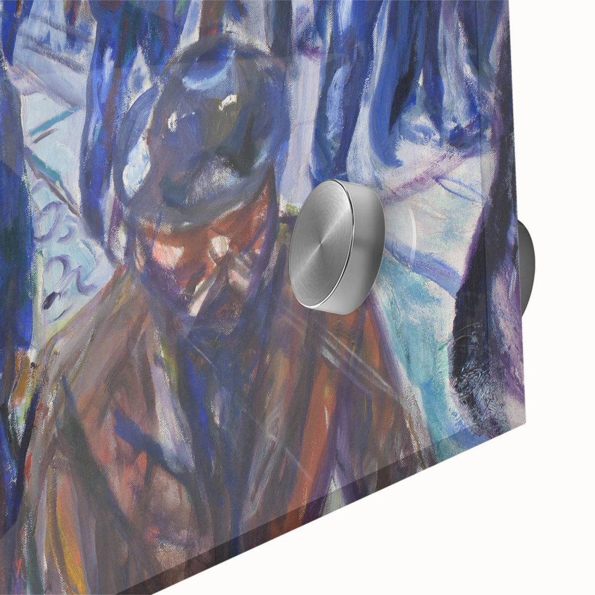Expressionist Art - Workers on Their Way Home by Edvard Munch