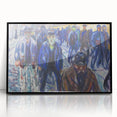 Expressionist Art - Workers on Their Way Home by Edvard Munch