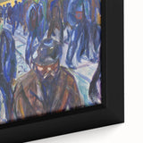 Expressionist Art - Workers on Their Way Home by Edvard Munch