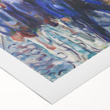 Expressionist Art - Workers on Their Way Home by Edvard Munch