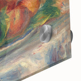 Impressionist Painting – Quiet River and Distant Mountains