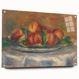 Impressionist Painting – Quiet River and Distant Mountains