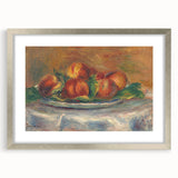 Impressionist Painting – Quiet River and Distant Mountains