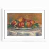 Impressionist Painting – Quiet River and Distant Mountains