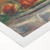 Impressionist Painting – Quiet River and Distant Mountains