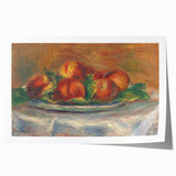 Impressionist Painting – Quiet River and Distant Mountains