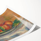 Impressionist Painting – Quiet River and Distant Mountains