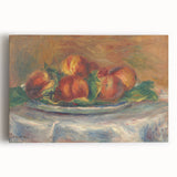 Impressionist Painting – Quiet River and Distant Mountains