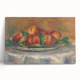 Impressionist Painting – Quiet River and Distant Mountains