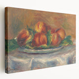 Impressionist Painting – Quiet River and Distant Mountains