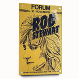 Retro Wall Art - Rod Stewart Vintage Poster for Music Lovers