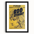 Retro Wall Art - Rod Stewart Vintage Poster for Music Lovers