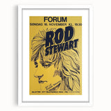 Retro Wall Art - Rod Stewart Vintage Poster for Music Lovers