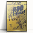 Retro Wall Art - Rod Stewart Vintage Poster for Music Lovers