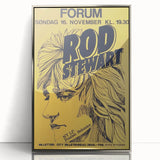 Retro Wall Art - Rod Stewart Vintage Poster for Music Lovers