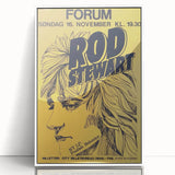 Retro Wall Art - Rod Stewart Vintage Poster for Music Lovers