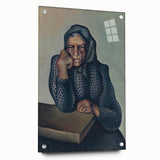 Expressionist Art - Worry by Konštantín Bauer Wall Décor