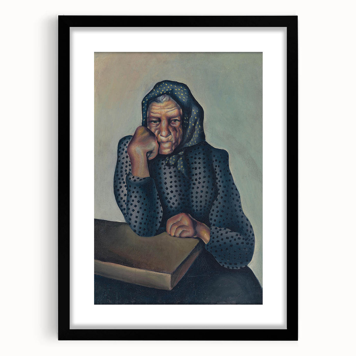 Expressionist Art - Worry by Konštantín Bauer Wall Décor