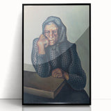 Expressionist Art - Worry by Konštantín Bauer Wall Décor