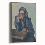 Expressionist Art - Worry by Konštantín Bauer Wall Décor