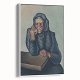 Expressionist Art - Worry by Konštantín Bauer Wall Décor