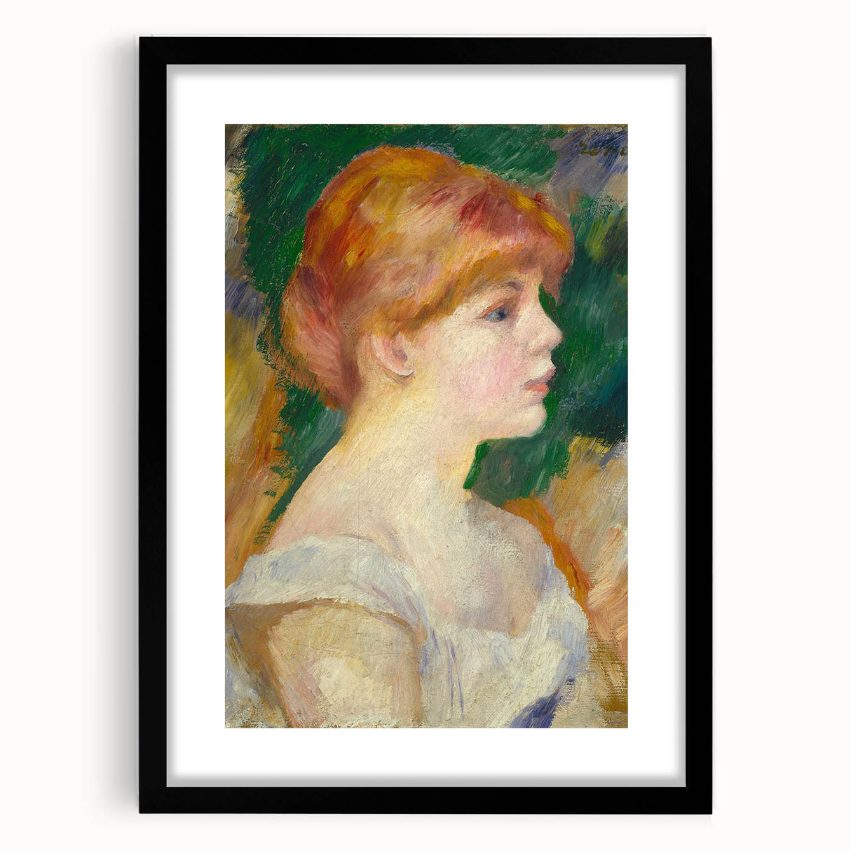 Impressionism Wall Art: Suzanne Valadon by Pierre-Auguste Renoir Prints