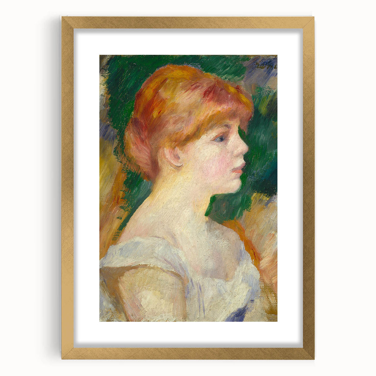 Impressionism Wall Art: Suzanne Valadon by Pierre-Auguste Renoir Prints