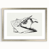 Expressionist Art - Writing Hand by Leo Gestel Wall Décor