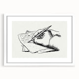 Expressionist Art - Writing Hand by Leo Gestel Wall Décor
