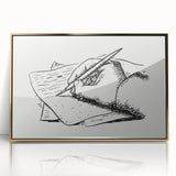 Expressionist Art - Writing Hand by Leo Gestel Wall Décor