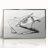Expressionist Art - Writing Hand by Leo Gestel Wall Décor